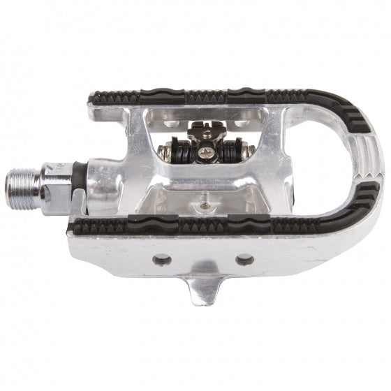 M-Wave Combinatiepedalen SPD zilver set