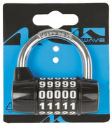 M-Wave PD 5 cijferhangslot 62 mm zwart