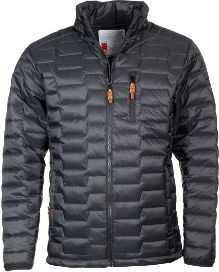 Maupiti Murdock II fashion padded jack heren donkergrijs maat M