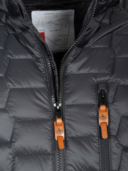 Maupiti Murdock II fashion padded jack heren donkergrijs maat M
