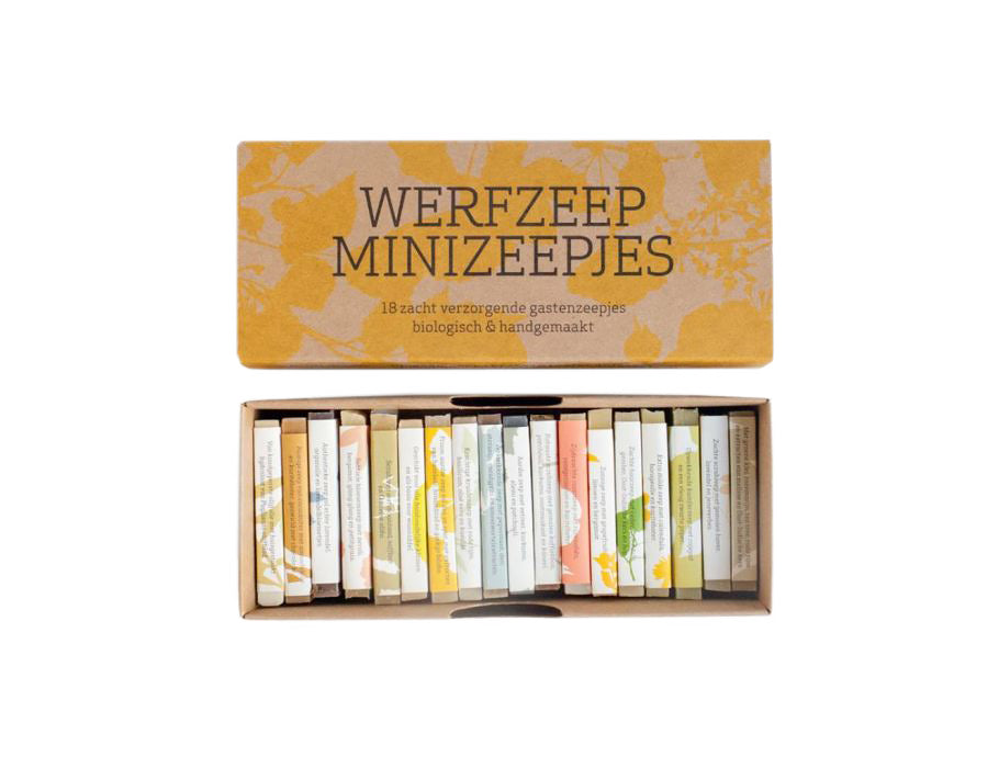 Werfzeep Cadeaudoos Werfzeep minizeepjes 18 st.