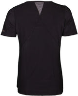 Papillon Fitness shirt s sl v-neck dames zwart maat M