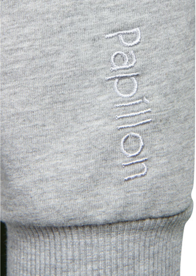 Papillon Sweat hooded vest dames grijs maat 3XL