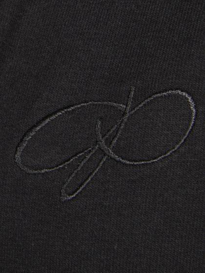 Papillon Sweat Hoody Katoen Dames Zwart Maat XXL