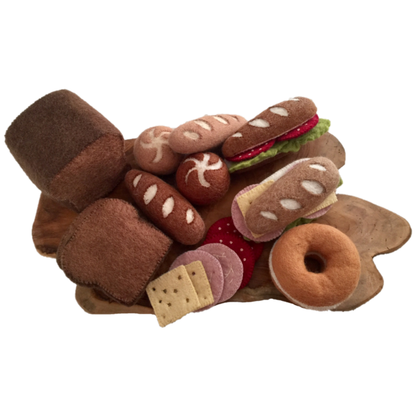 Papoose Toys Papoose Toys Deluxe Bread Set 34pc