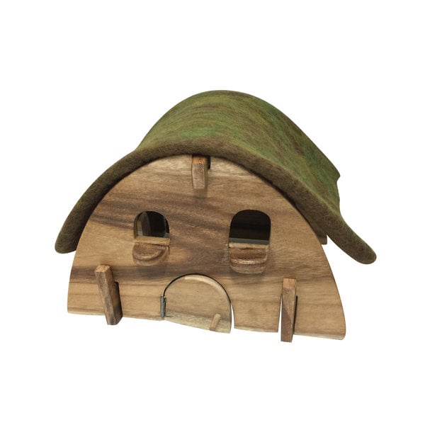 Papoose Toys Papoose Toys Gnome House + Felt Roof