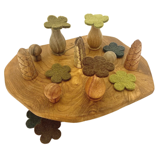 Papoose Toys Papoose Toys Mini WW Nature Forest 18pc