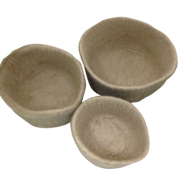 Papoose Toys Papoose Toys Nested Bowls Natural