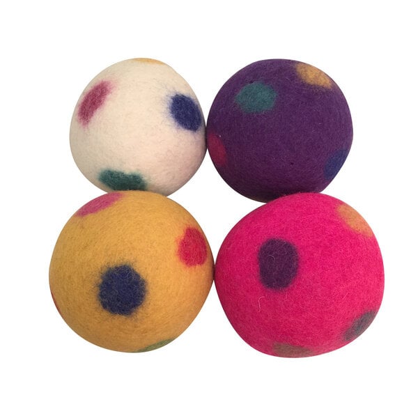 Papoose Toys Papoose Toys Polka Dot Balls 10cm 4