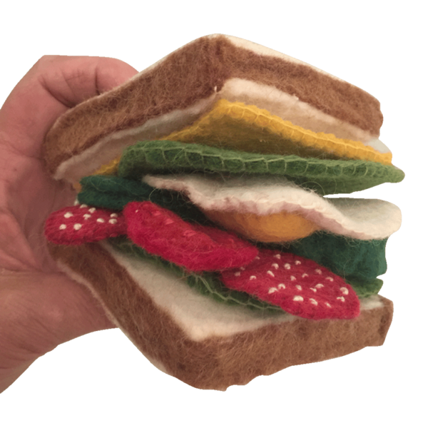 Papoose Toys Papoose Toys Sandwich and toppings