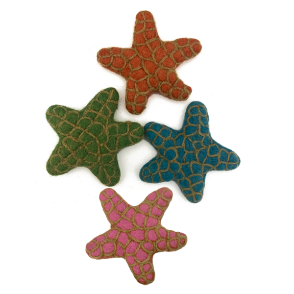 Papoose Toys Papoose Toys Sea Star Duebeni 4pc