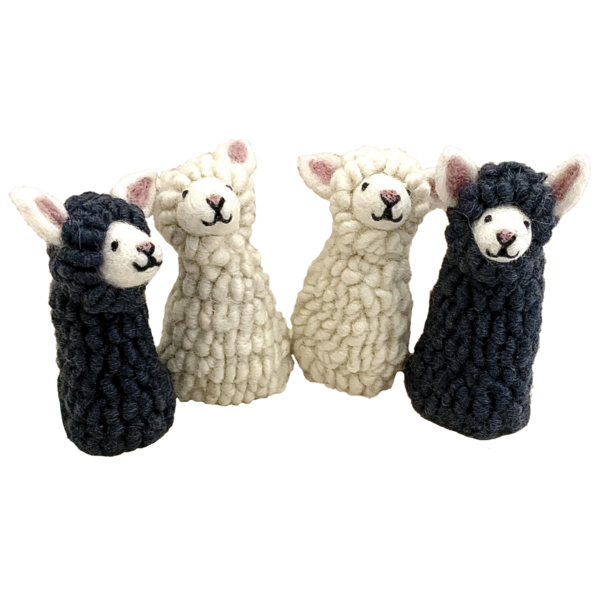 Papoose Toys Papoose Toys Sheep Finger Puppets 4pc