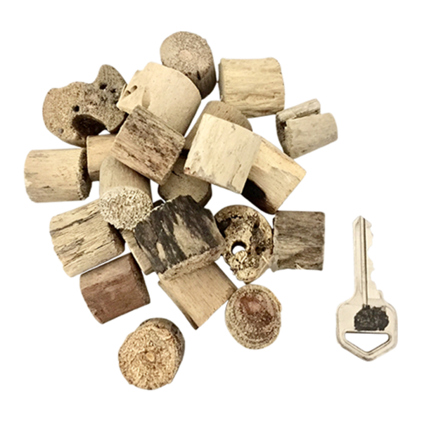 Papoose Toys Papoose Toys Short round Driftwood 20pc