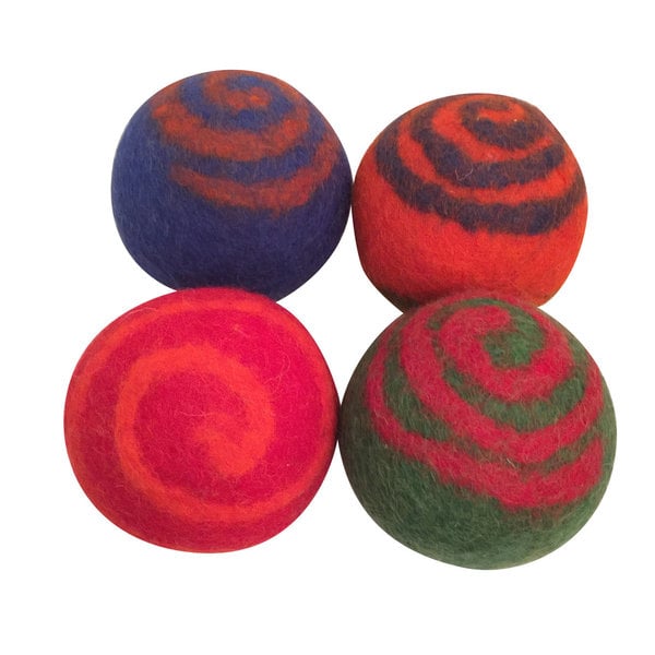 Papoose Toys Papoose Toys Spiral Balls 7cm