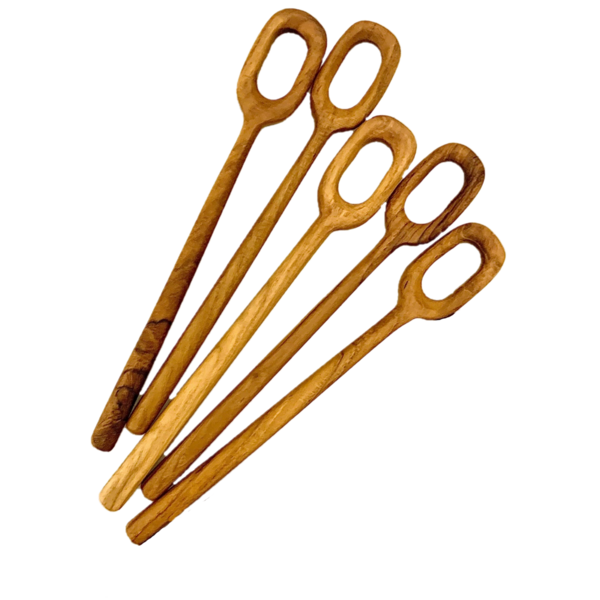 Papoose Toys Papoose Toys Teak Bubble Stirrers 5pc