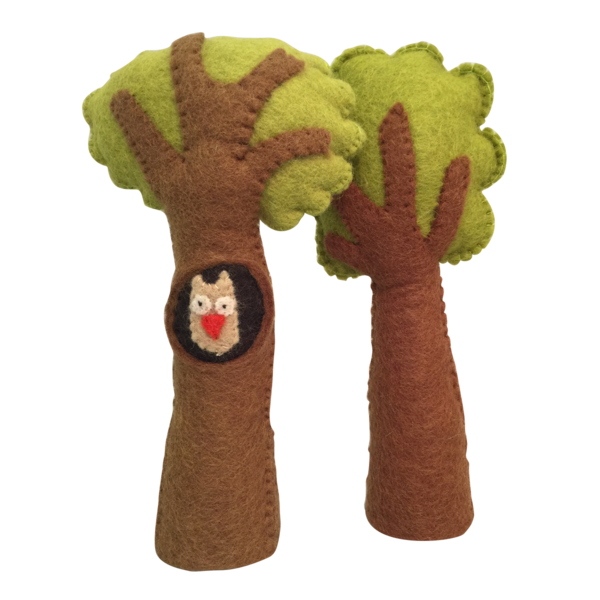 Papoose Toys Papoose Toys Tree + Owl 2