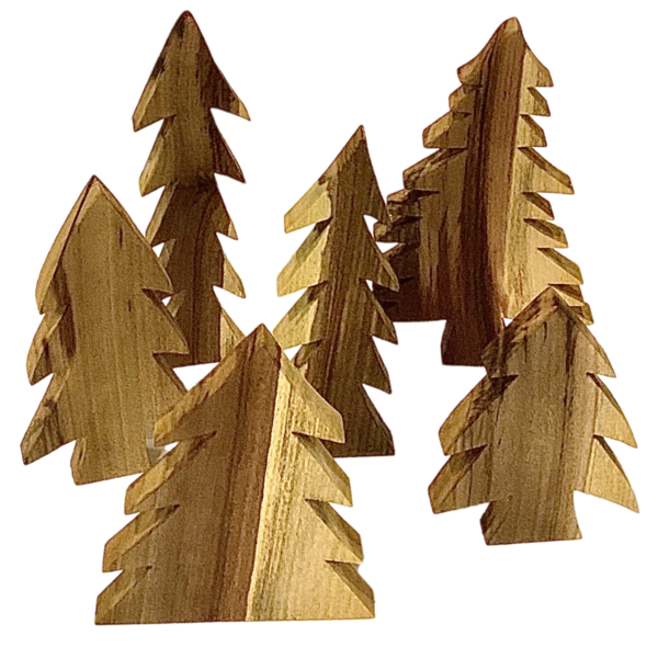 Papoose Toys Papoose Toys Tree Set 6pc