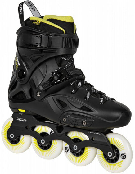Powerslide Inline skates Imperial One 88A hardboot zwart mt 39 40