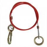 Proplus Breekkabel voor oplooprem 100 cm rood