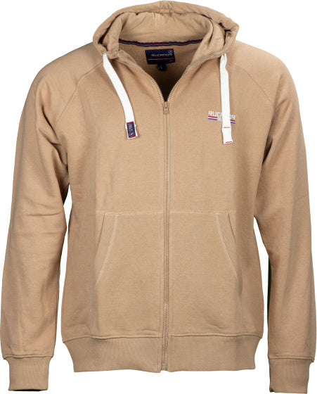 Rucanor Sky sweatvest hooded unbrushed heren beige maat S