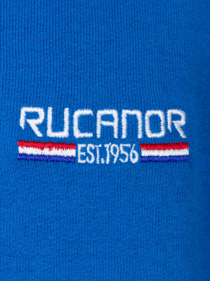 Rucanor Sydney sweatshirt hood unbrushed heren blauw maat 3XL