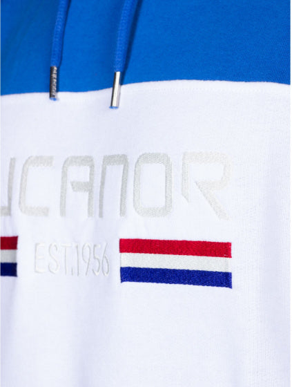 Rucanor Trevor sweater hoodie heren blauw wit maat 3XL