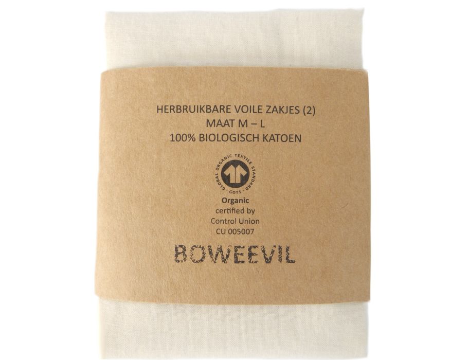 BoWeevil Sandwich zakjes Voile 2 stuks: Size M + L