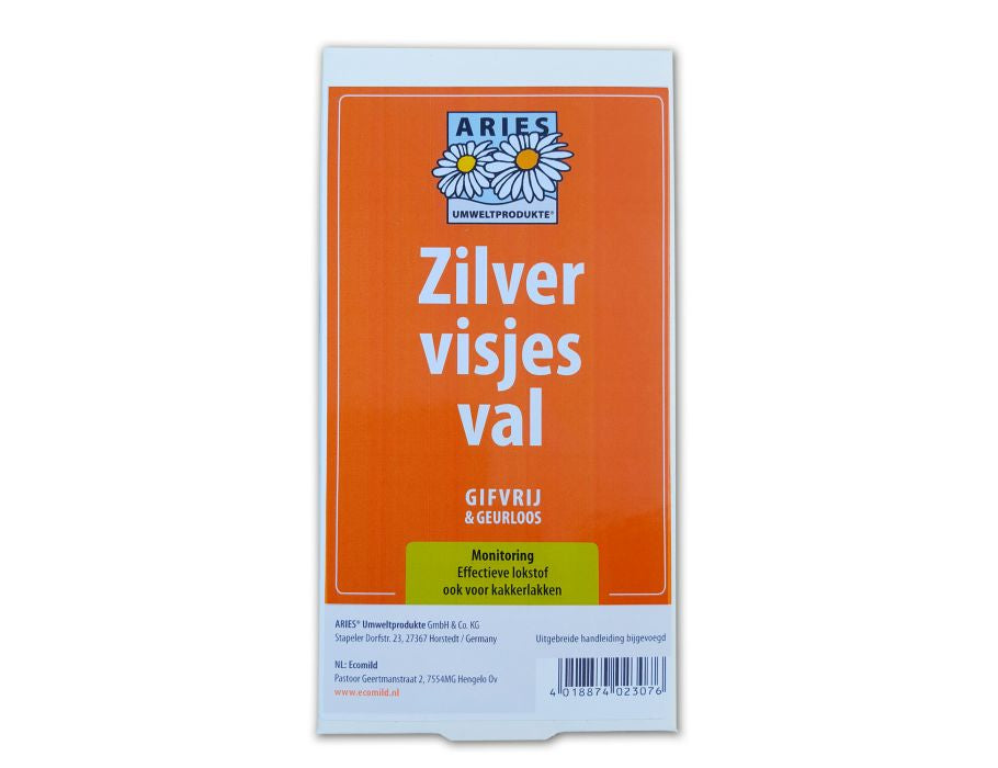 Aries Zilvervisjes en of kakkerlakken val